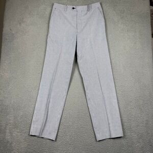 Tommy Hilfiger Men's Seersucker Stripe Dress Pants W34 L32 Blue White Cotton‎